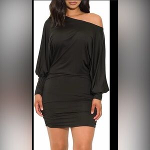 Elegant Black Women's Dress